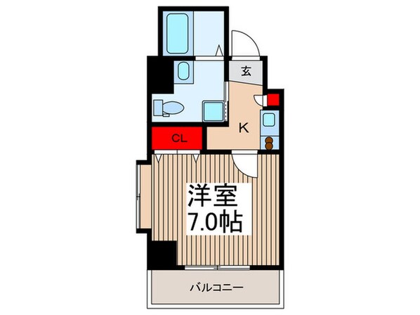 バ－ジュアル浦和ウエストの物件間取画像